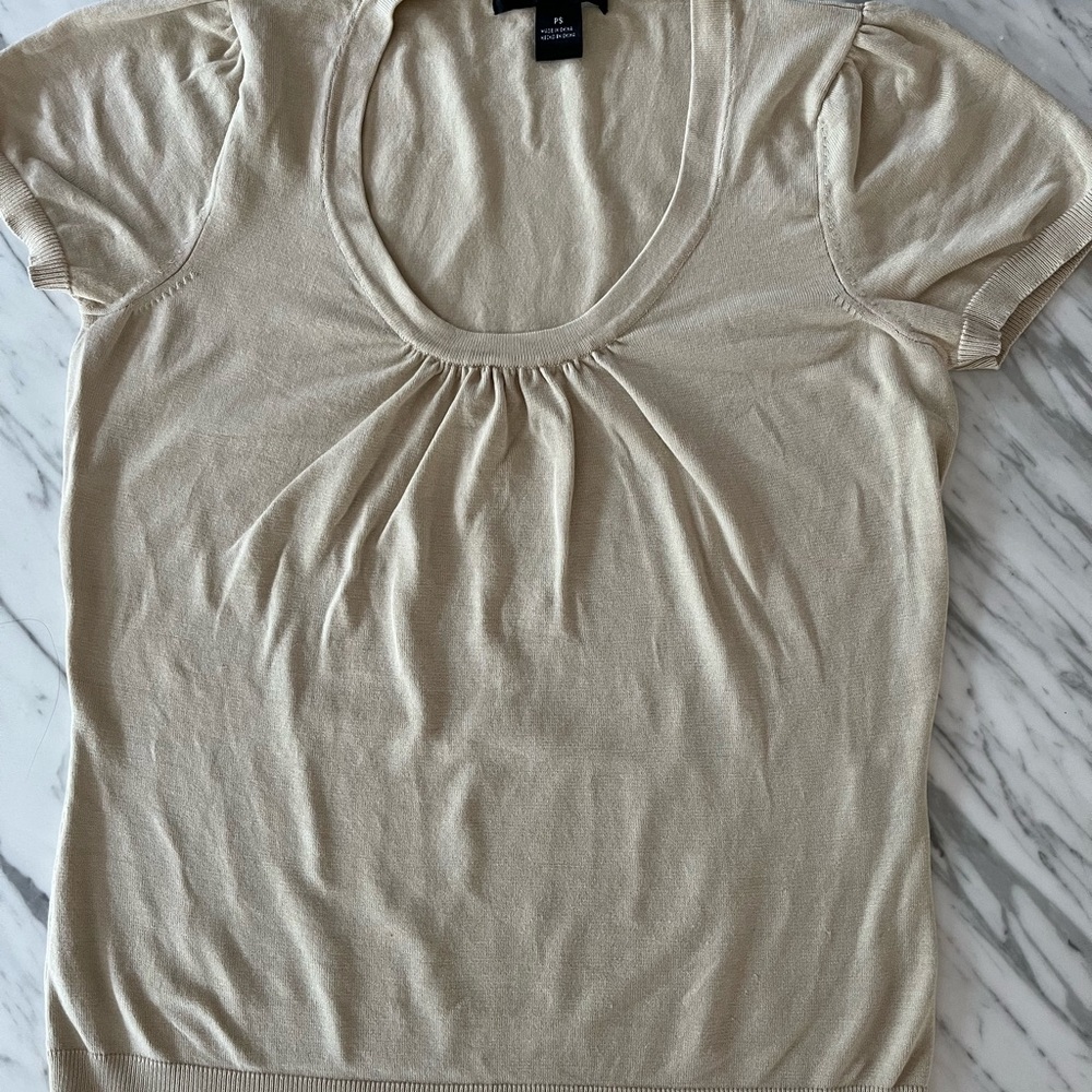 AUGUST SILK - beige shell